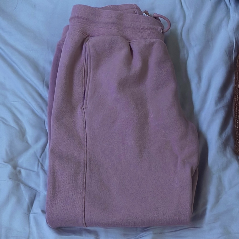 Pink champion sweatpants
